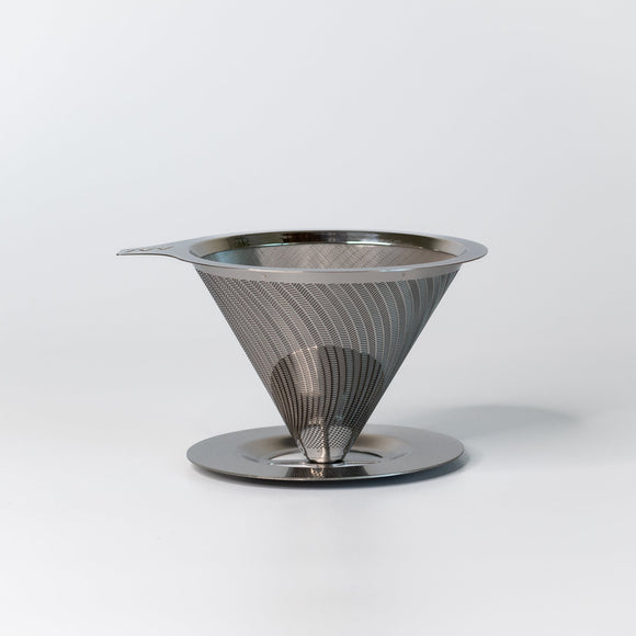Zero Waste Kaffeefilter aus EdelstahlBlattwende