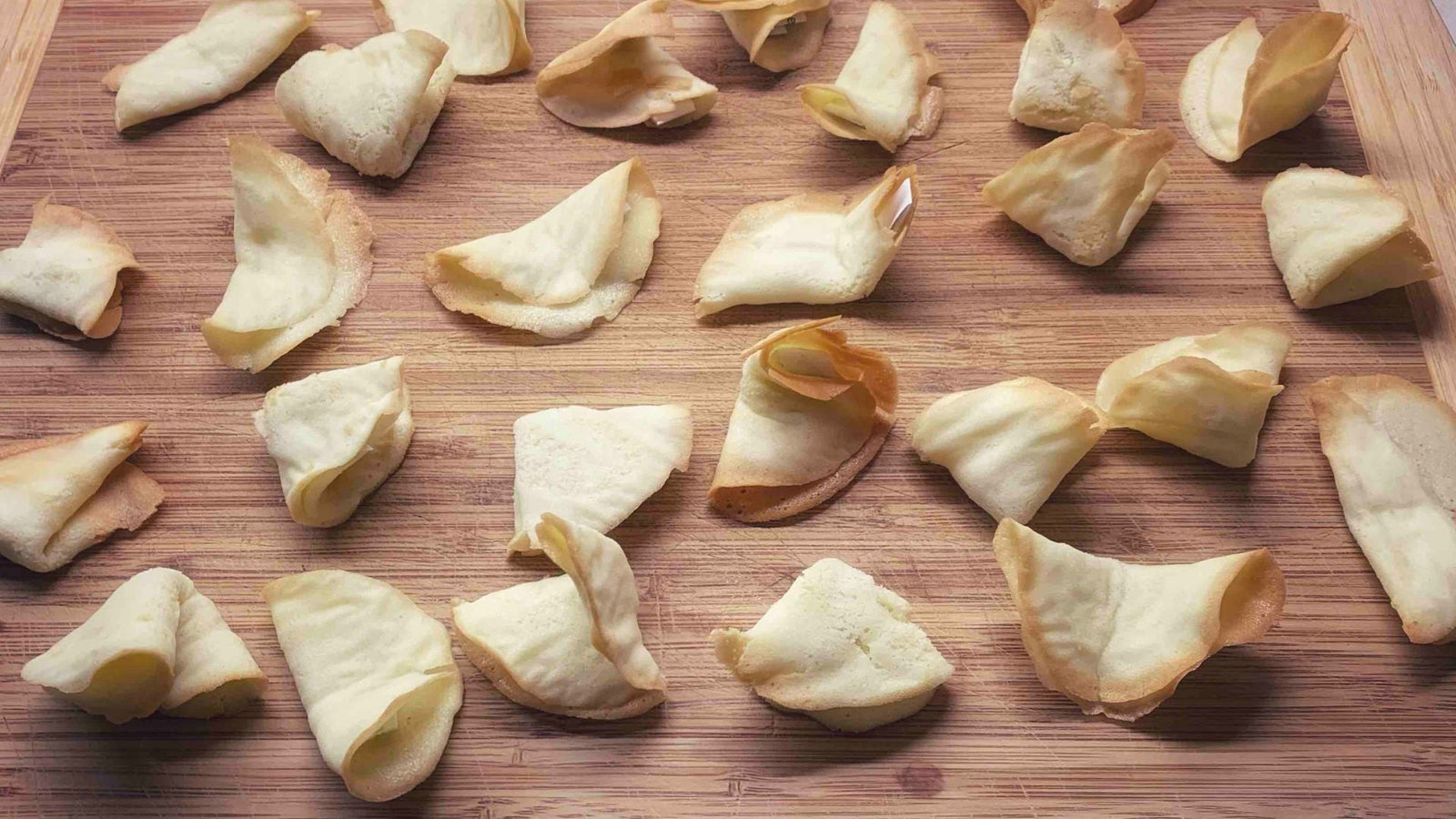 Glückskekse selber backen - Blattwende