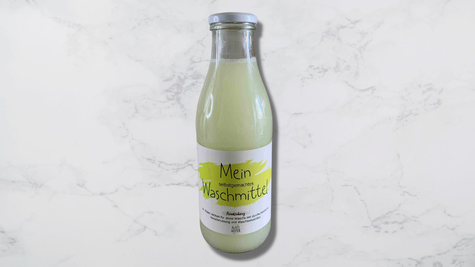 Rezepte für DIY Waschmittel - Blattwende