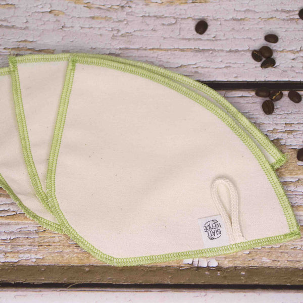 Wiederverwendbare Kaffeefilter 3 Stk.Blattwende